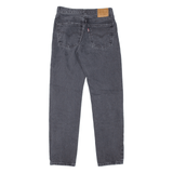 LEVI'S Middy BIG E Womens Jeans Grey Regular Straight W25 L31
