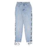 LEVI'S Reworked Womens Jeans Blue Regular Mom 90s W26 L30