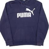 PUMA Mens Blue Hoodie S