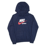 NIKE Softball Mens Blue Hoodie XS