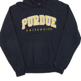 CHAMPION Purdue University Mens Black Hoodie USA S