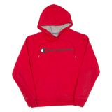 CHAMPION Mens Red Hoodie S