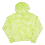 CHAMPION Womens Green Hoodie M