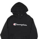 CHAMPION Mens Black Hoodie M