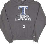 CHAMPION Trine Lacrosse Mens Grey Hoodie M