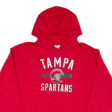 CHAMPION Tampa Spartans Mens Red Hoodie USA L
