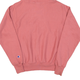 CHAMPION REVERSE WEAVE Double Hood Womens Pink Hoodie M