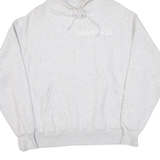 CHAMPION REVERSE WEAVE Middle Kid Mens Grey Hoodie L