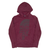 THE NORTH FACE Womens Maroon Hoodie S