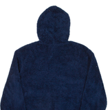 ADIDAS Teddy Womens Blue Hoodie S