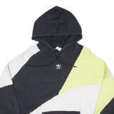 ADIDAS Womens Black Hoodie UK 14