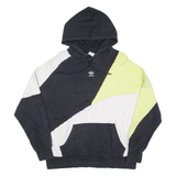 ADIDAS Womens Black Hoodie UK 14