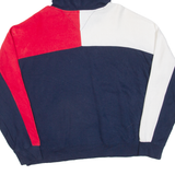 TOMMY HILFIGER Womens Blue Hoodie M