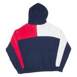 TOMMY HILFIGER Womens Blue Hoodie M