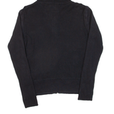 TOMMY HILFIGER Mens Black Hoodie Full Zip S