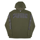 PUMA Mens Green Hoodie L