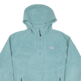 THE NORTH FACE Fleece Womens Blue Hoodie L