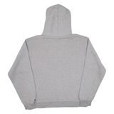 CHAMPION Indians Soccer Mens Grey Hoodie USA M