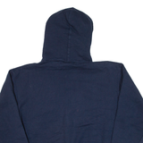 CHAMPION Mens Blue Hoodie USA L