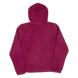 FILA Womens Maroon Hoodie UK 14