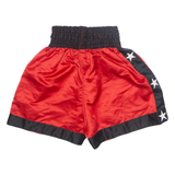 M.A.R INTERNATIONAL Thai Boxing Mens Sports Shorts Red L W26