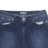 GUESS Cut Off Womens Denim Shorts Blue L W34