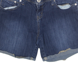 GUESS Cut Off Womens Denim Shorts Blue L W34