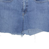LEVI'S 311 Cut Off Womens Denim Shorts Blue L W33
