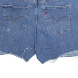 LEVI'S 311 Cut Off Womens Denim Shorts Blue L W33