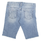 GUESS JEANS Womens Denim Shorts Blue M W32