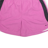 NIKE Womens Sports Shorts Pink L W32