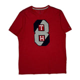Tommy Hilfiger T-Shirt - Medium Red Cotton