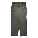 Dickies Carpenter Pants - 32W 30L Gray Cotton