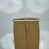 Levis Cargo Trousers - 36W 30L Brown Cotton