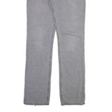 LEVI'S 511 Jeans Mens Grey Slim Straight Stone Wash W34 L34