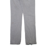LEVI'S 511 Jeans Mens Grey Slim Straight Stone Wash W34 L34