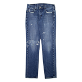 LEVI'S 511 Jeans Mens Blue Slim Straight Stone Wash W32 L34