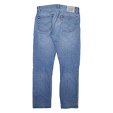 LEVI'S 502 Jeans Mens Blue Regular Tapered Stone Wash W31 L32
