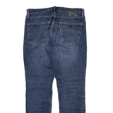 LEVI'S 511 Jeans Mens Blue Slim Straight Stone Wash W32 L32