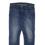 LEVI'S 512 Jeans Mens Blue Slim Tapered Stone Wash W33 L29