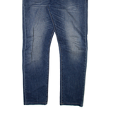 LEVI'S 512 Jeans Mens Blue Slim Tapered Stone Wash W33 L29