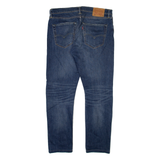 LEVI'S 512 Jeans Mens Blue Slim Tapered Stone Wash W33 L29
