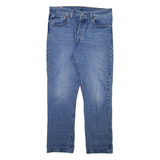 LEVI'S 501 BIG E Jeans Womens Blue Regular Straight Stone Wash W33 L28