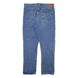 LEVI'S 501 BIG E Jeans Womens Blue Regular Straight Stone Wash W33 L28