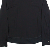 MARC CAIN Womens Oversized Top Black Roll Neck Long Sleeve S