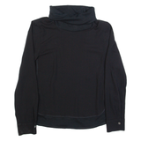 MARC CAIN Womens Oversized Top Black Roll Neck Long Sleeve S