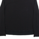 MARC CAIN Womens Oversized Top Black Roll Neck Long Sleeve S