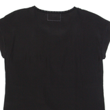 MARC CAIN Womens Top Black Silk M