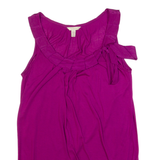 TED BAKER Womens Vest Purple Sleeveless S