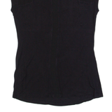 KAREN MILLEN Beaded Womens Top Black UK 10